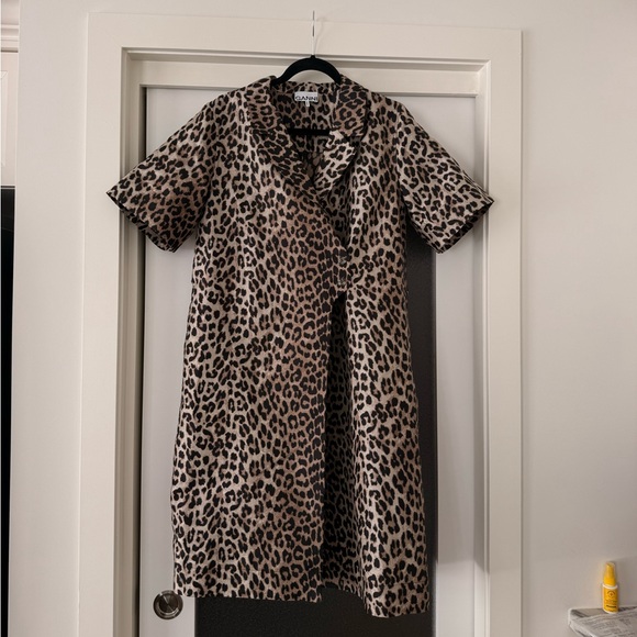 Ganni Dresses & Skirts - Ganni collar shirt dress